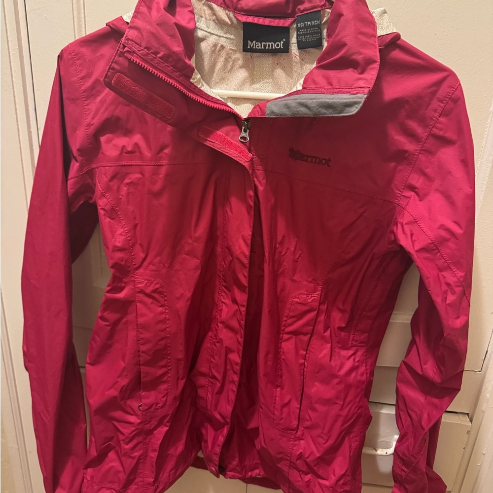 Marmot Pink Utility Jacket Water-Resistant Lightweight
